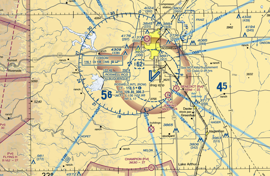 FAA sectional chart